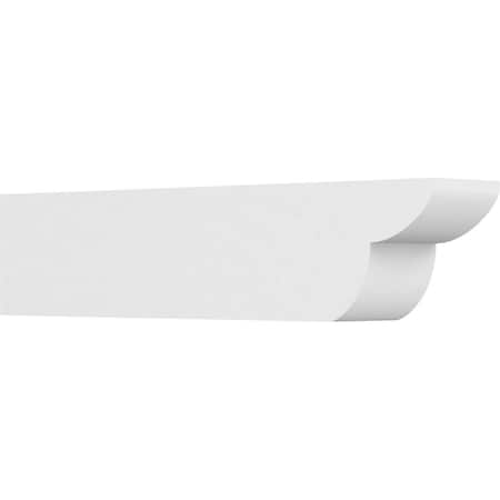 Standard Crestline Architectural Grade PVC Rafter Tail, 6W X 8H X 36L